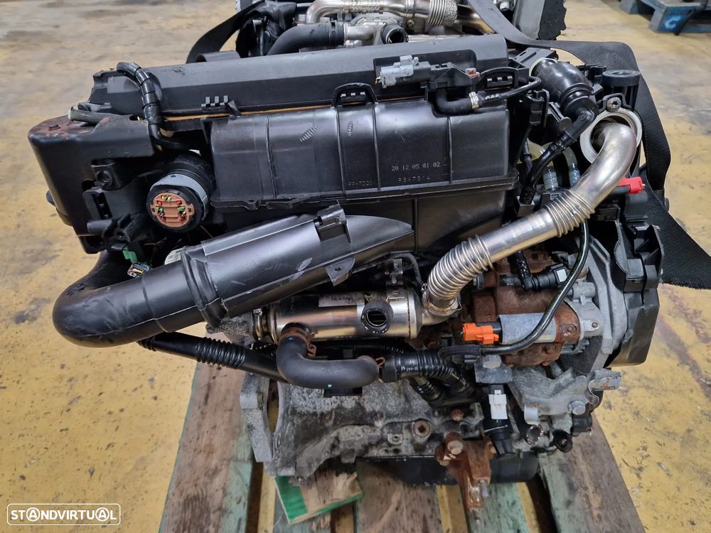 Motor usado F6JB FORD FUSION 1.4 TDCI 68CV FIESTA F6JA - 4