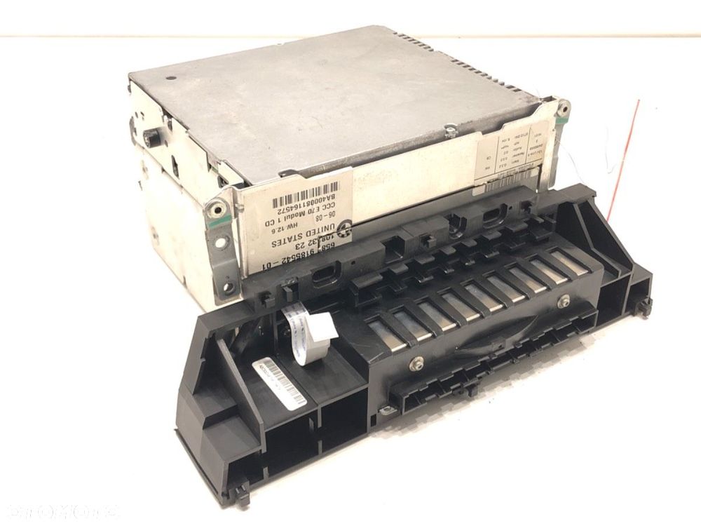 RADIO BMW X6 (E71, E72) 2007 - 2014 xDrive 30 d 180 kW [245 KM] olej napędowy 2010 - 2014 9185542 - 1
