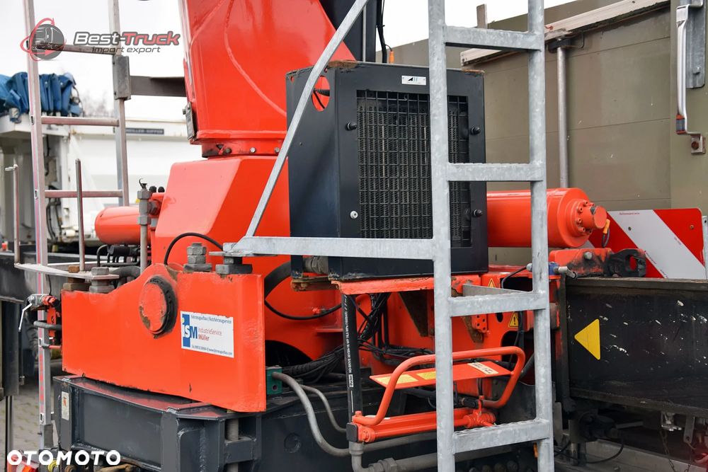 Mercedes-Benz ACTROS 2545 / 6X2 / SKRZYNIOWY 6,5 M / HDS MKG HLK 221 a2V  / STEROWANIE RADIOWE  PILOT / CAŁY NA PODUSZKACH  / OŚ SKRĘTNA / ROTATOR / CHWYTAK / - 19