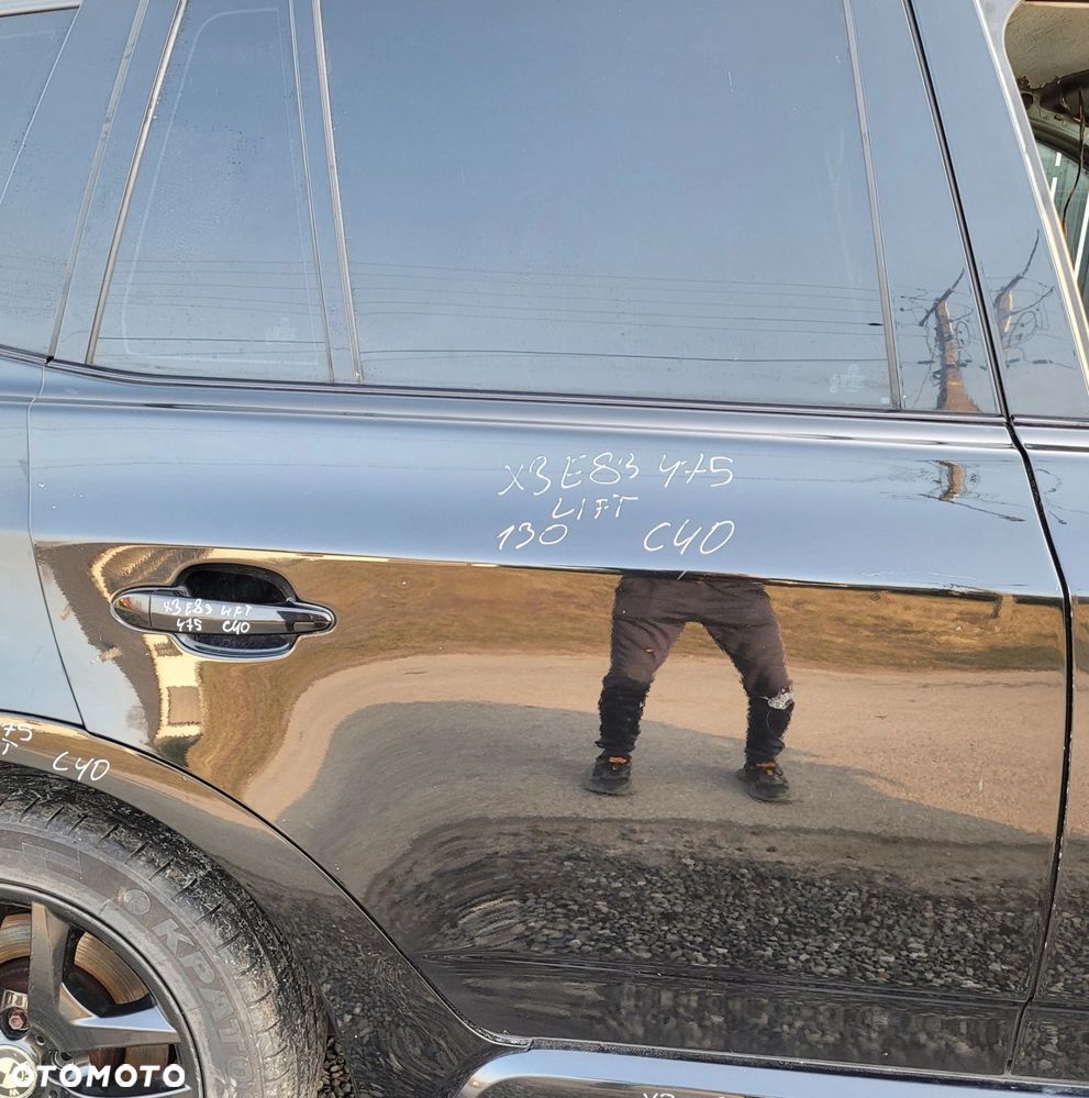 DRZWI PRAWY TYŁ BMW X3 E83 LIFT 475 BLACK SAPPHIRE - 1