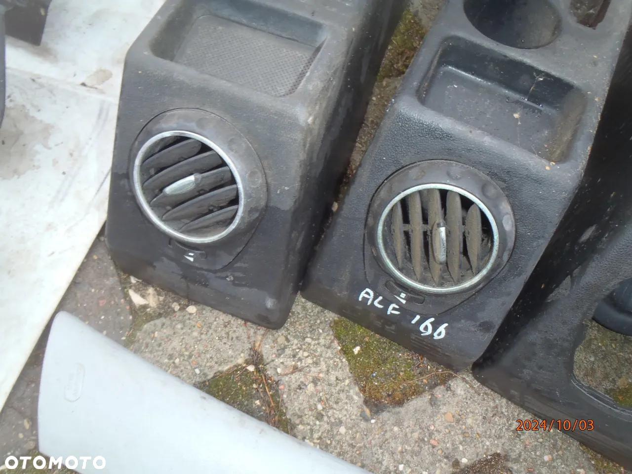 listwa progowa nakładka osłona słupka bagażnika podszybie alfa romeo 147 156 - 16