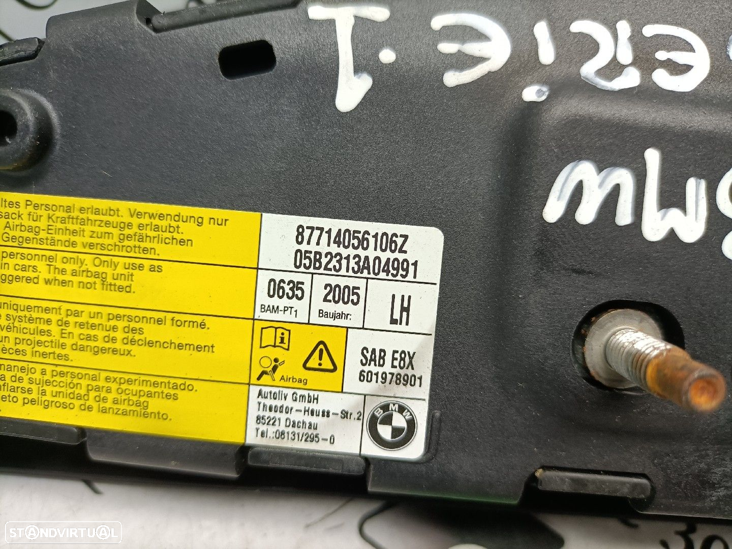 Airbag Banco  Bmw 1 (E87) - 3