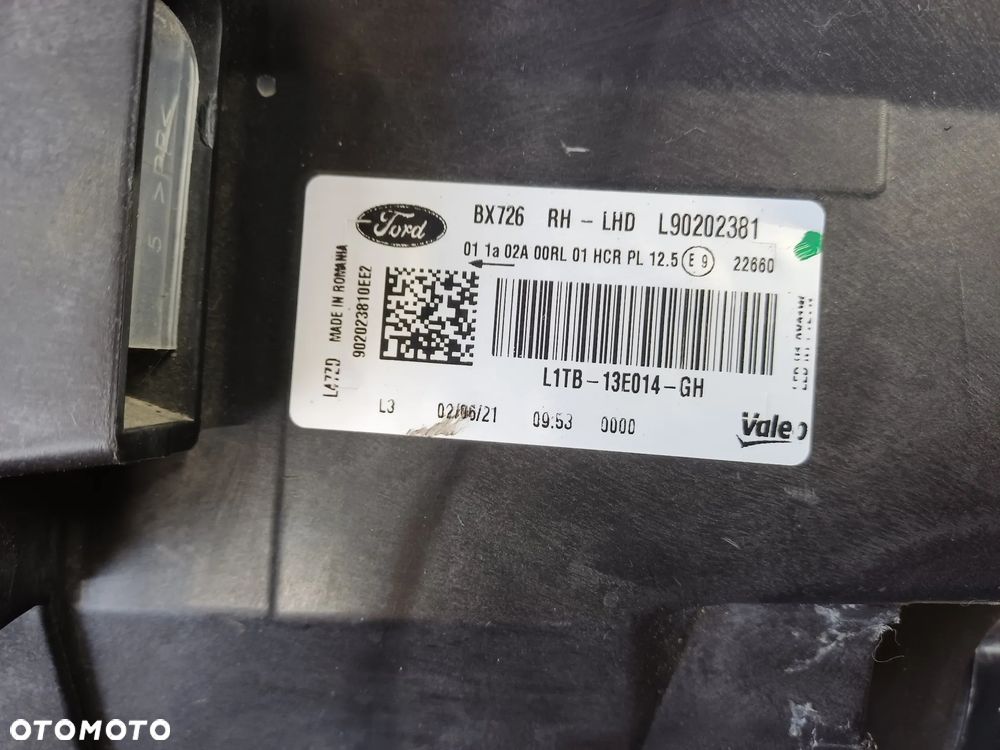 Lampa prawy przod ford puma mk2 II EUROPA - 11
