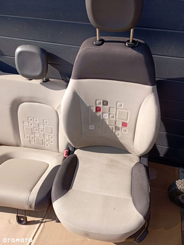 FIAT PANDA III 3 5D FOTELE KANAPA SIEDZENIA KOMPLET EUROPA - 5