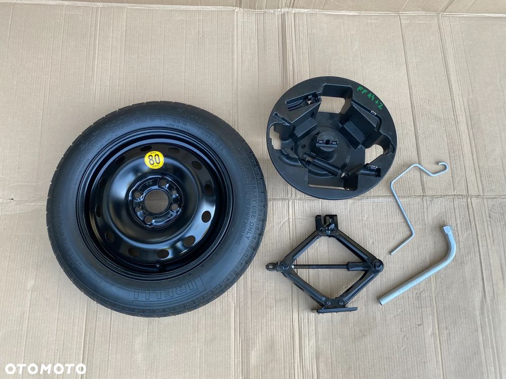 ORGINALNE Koło dojazdowe dojazdówka 14 Fiat 4x98 500  Panda +zestaw - 2