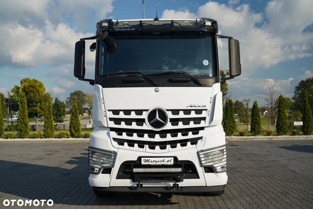 Mercedes-Benz AROCS 3248 / 8X4 / TRIDEM / RAMA POD ZABUDOWE 8 M / OŚ SKRETNA I PODNOSZONA / RETARDER - 10