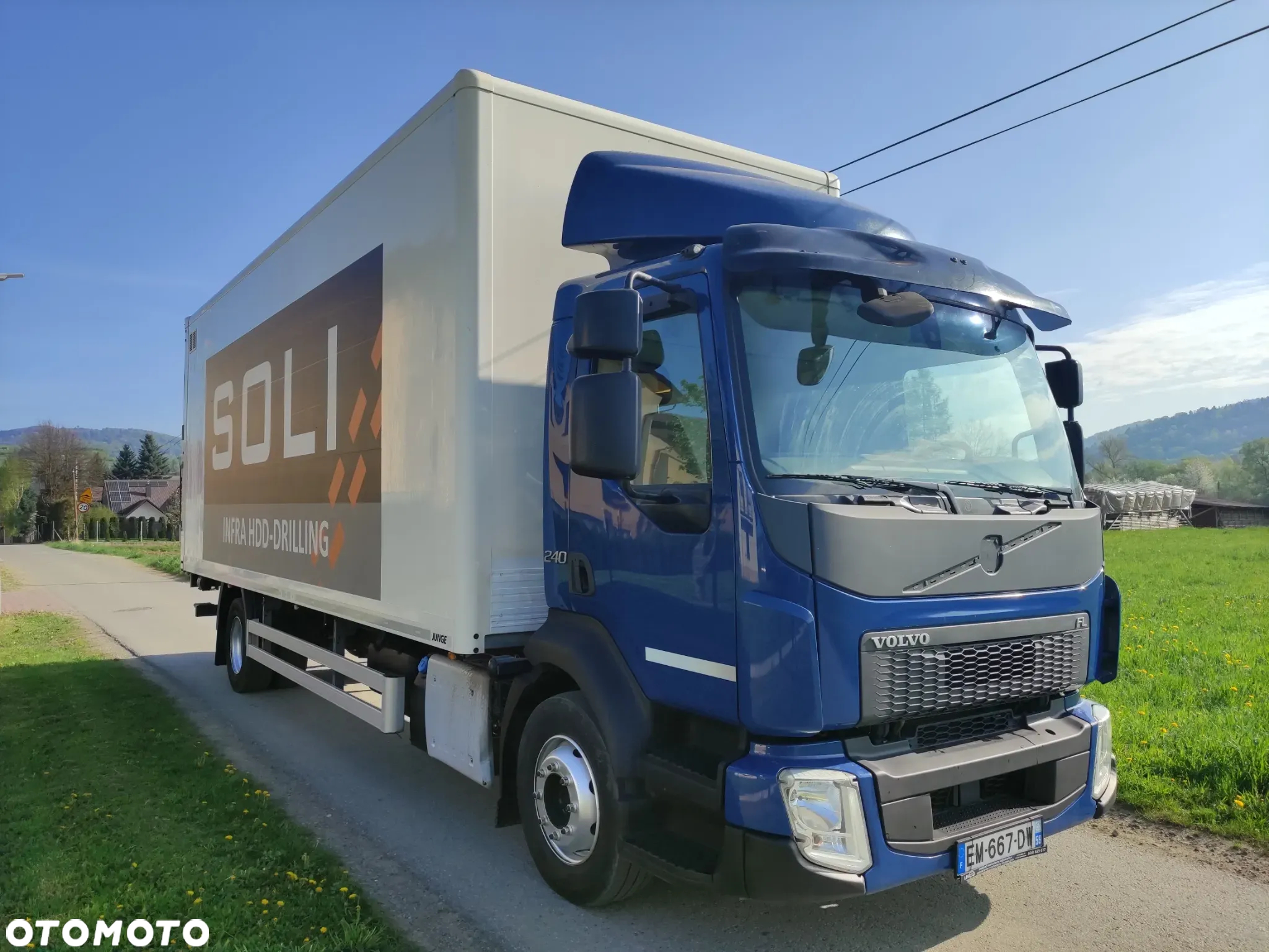 Volvo FL 12.240 klima blokada kontener 18 pal kurierka - 2