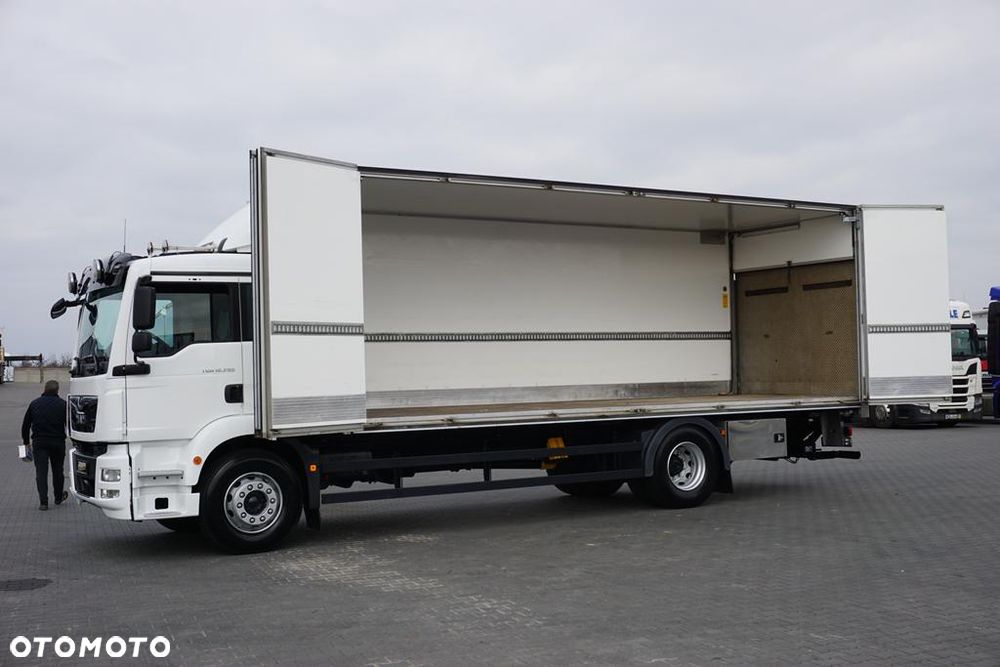 MAN TGM / 18.290 / EURO 6 / IZOTERMA + WINDA / 18 PALET / OTWIERANY BOK - 37