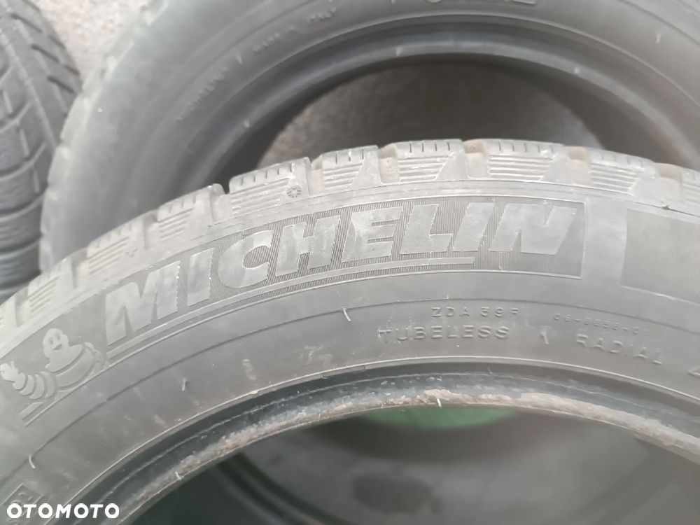 Komplet 4 szt - Opony Zimowe Zima Michelin 205/55/16 205/55r16 rok 2008, bieżnik 5,5-6 mm - 4