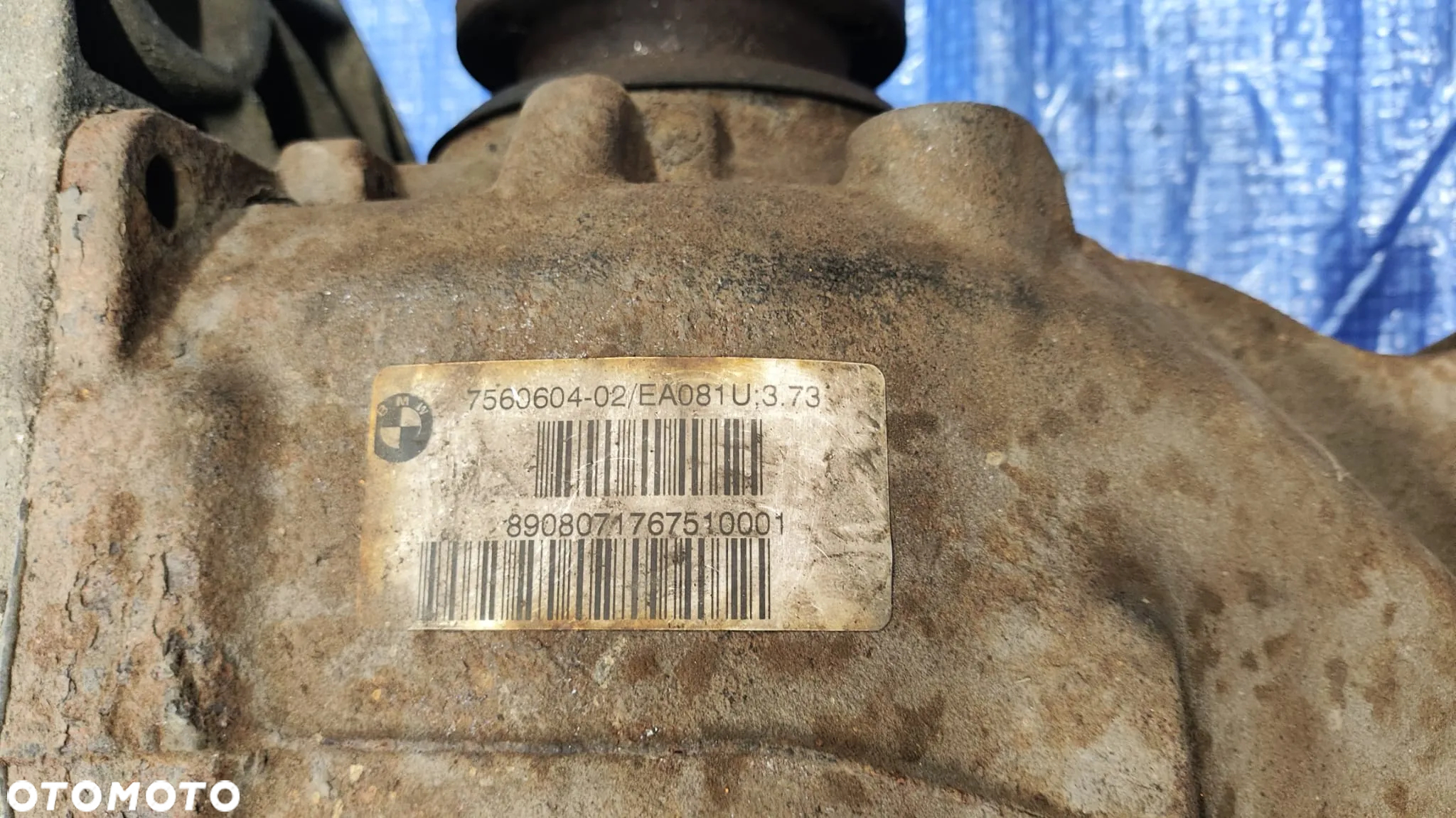 MOST DYFER DYFERENCJAŁ 7560604 3.73 BMW E60 E61 E63 E64 LCI LIFT 530i 630i 3.0i N53 N53B30A 272KM - 2