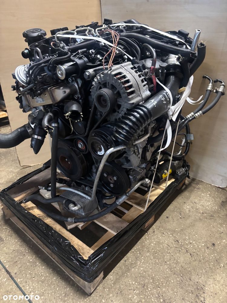 Silnik BMW na czesci  n47 e60 euro 4 n47d20a blok słupek koło pasowe wałek  głowica wtryski wtrysk pompa kompresor miska turbina alternator na części - 4
