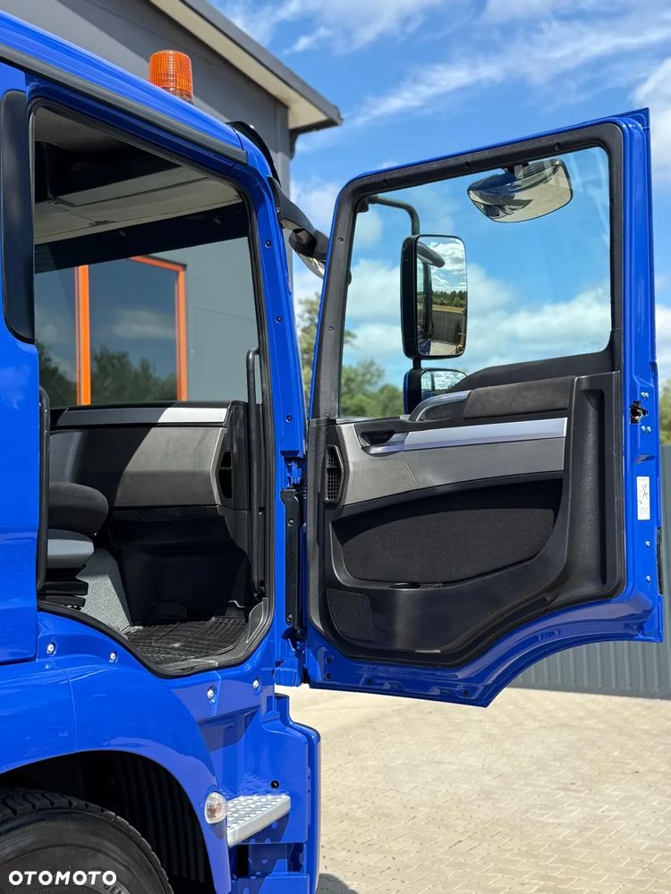 MAN TGM TGL TGS 18.250 E6 //skrzyniowy z HDS // 4x2 // żuraw HMF 1420 K2 HDS dzwig kran crane budowlanka - 28