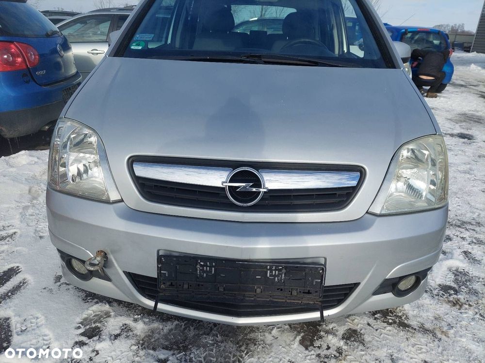 KOMPLETNY PRZÓD MASKA ZDERZAK LAMPA BŁOTNIK OPEL MERIVA A LIFT Z157 - 1