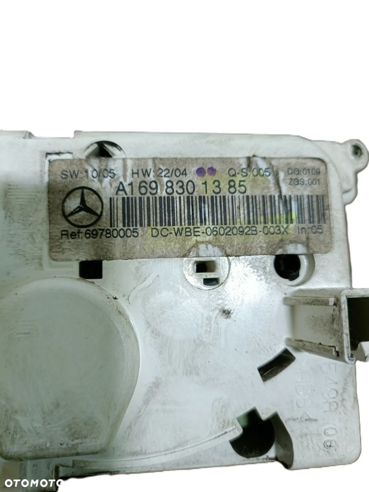 MERCEDES B-KLASA W245 04-11 panel nawiewu klimatyzacji A1698301385 * - 7