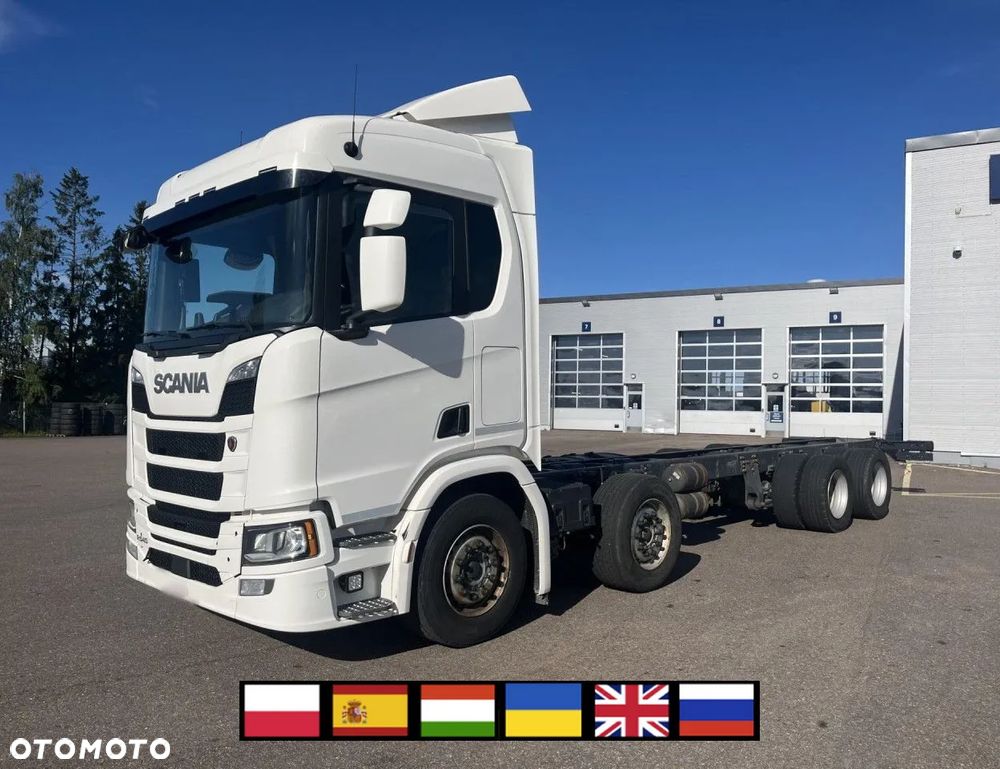 Scania R 540 B8x4NB / Rama do zabudowy / kab. sypialna - 1
