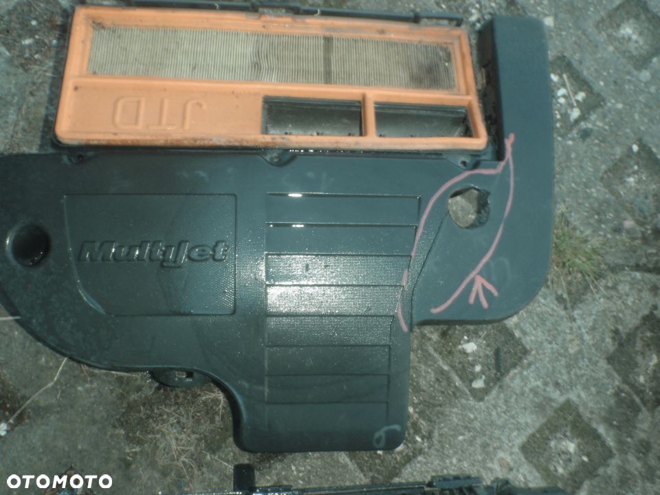 obudowa filtra powietrza fiat doblo 500 Qubo fiorino panda alfa romeo mito  ford ka 1.3 multijet - 7