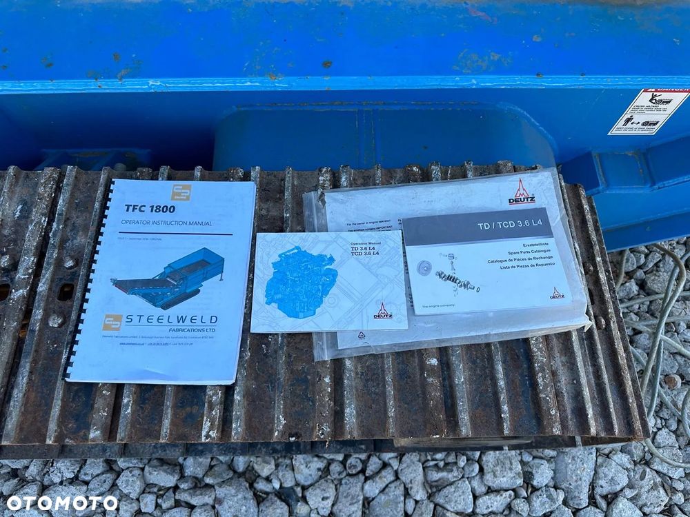 Powerscreen TFC 1800 - MOBILNY WSYP ZAŁADUNKOWY - JAK NOWY !!!  ( FINLAY ,  Extec, McCloskey, Sandvik, Metso, CAT, Kleemann, Volvo ) - 5