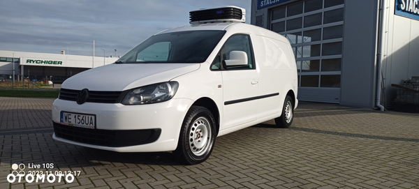 Volkswagen Caddy L2 Maxi Salon PL Nowa Izoterma Chłodnia Mroźnia do lodów minus 20 stopni Carrier 220V na stoku