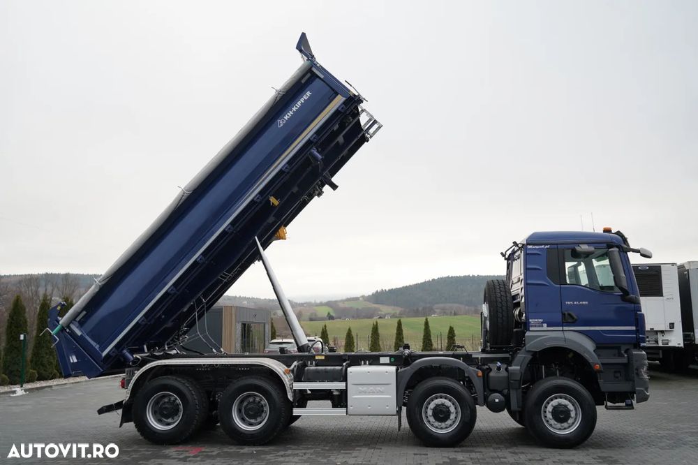 MAN TGS 41.480 / 8x6 / BASCULANĂ SPATE / MANUAL / NOU NOU / KH-KIPPER / - 6