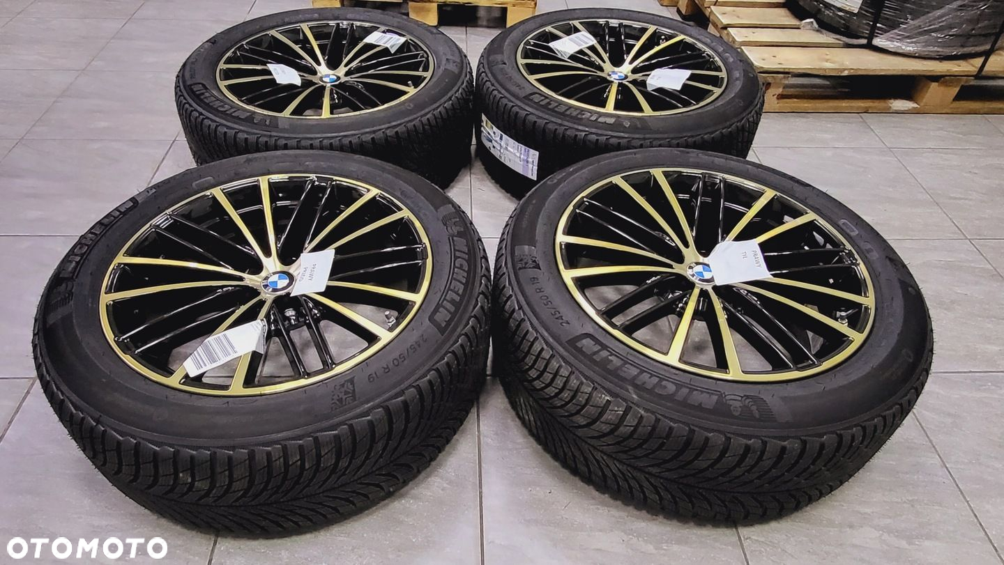Zimowe 19 ORYGINAŁ BMW , X3 G01 X4 G02 Nowe Oryginalne GOLD Złote - 6
