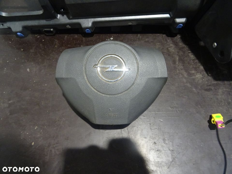 OPEL VECTRA C LIFT DESKA ROZDZIELCZA KOKPIT PODUSZKI NAPINACZE - 4