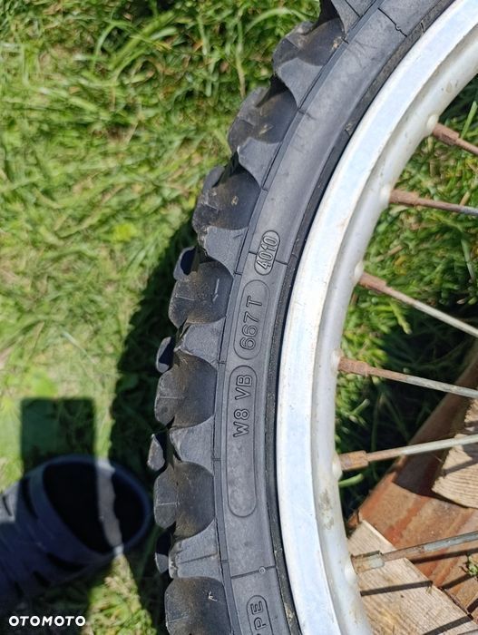 Koło cross przód przednie Ośka 17 mm Michelin 90 x 90 - 21 r - 8