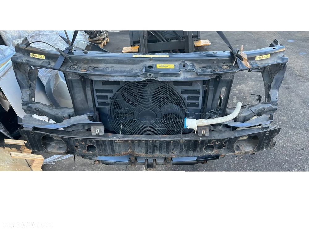 Pas przedni okular wzmocnienie belka chłodnice komplet wentylator klima Range Rover 3 III LM L322 Vogue 3.0 D - 1