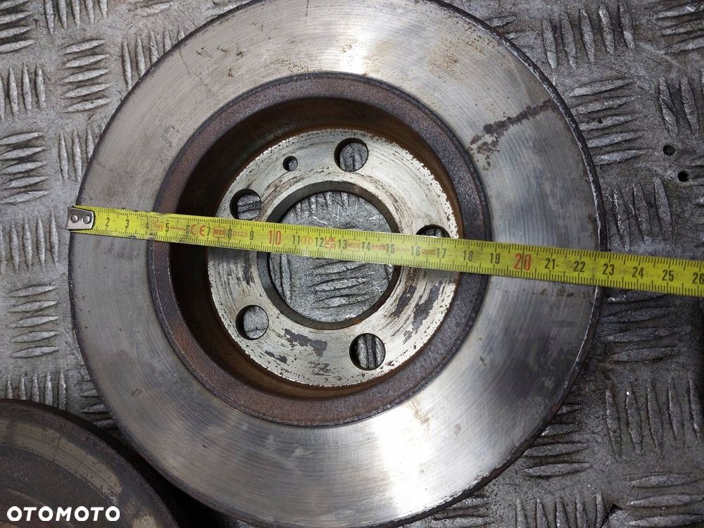 TARCZE HAMULCOWE TYŁ + KLOCKI + ZACISKI VOLKSWAGEN GOLF IV OCTAVIA I - 4