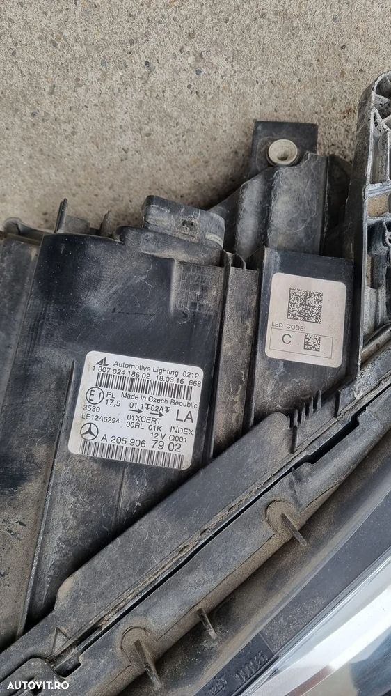 Set faruri Mercedes C W205 Led Intelligent - 3