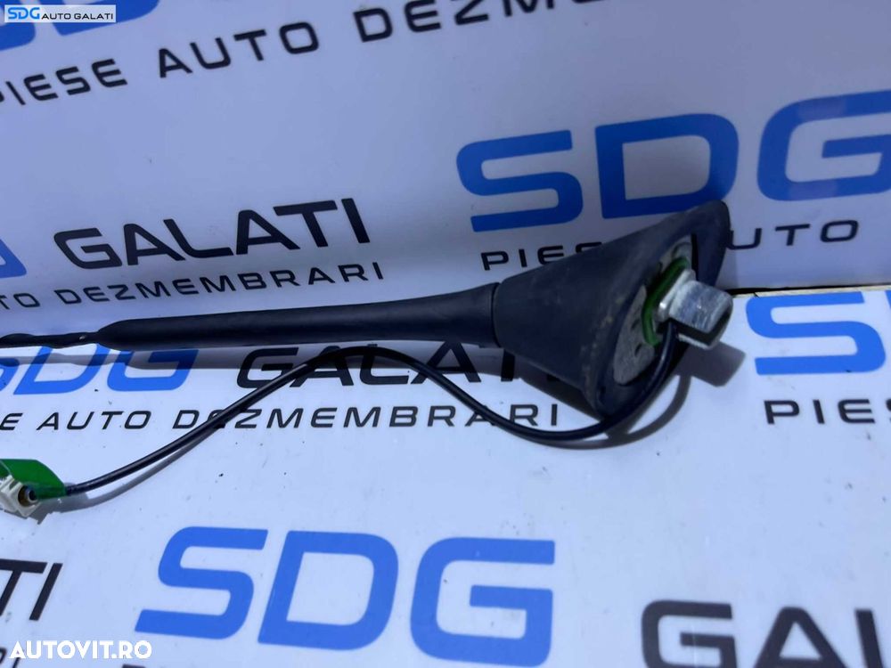 Antena Radio cu Tija si Suport Volkswagen Golf 6 2008 - 2014 Cod 1K0035501 - 2