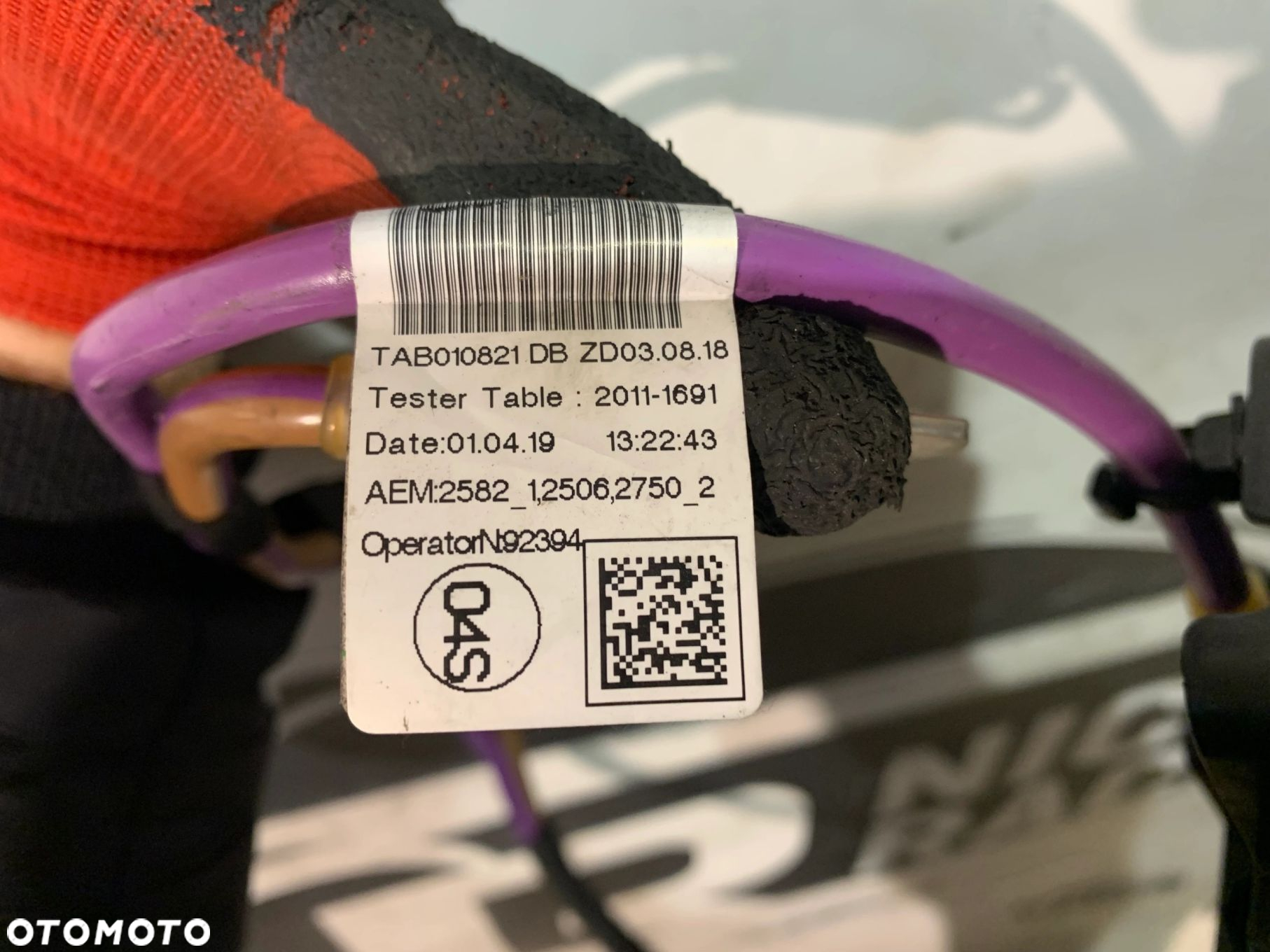 PRZEWÓD KABEL ZASILAJĄCY AUDI A6 C8 A7 C8 4K0907334 - 9