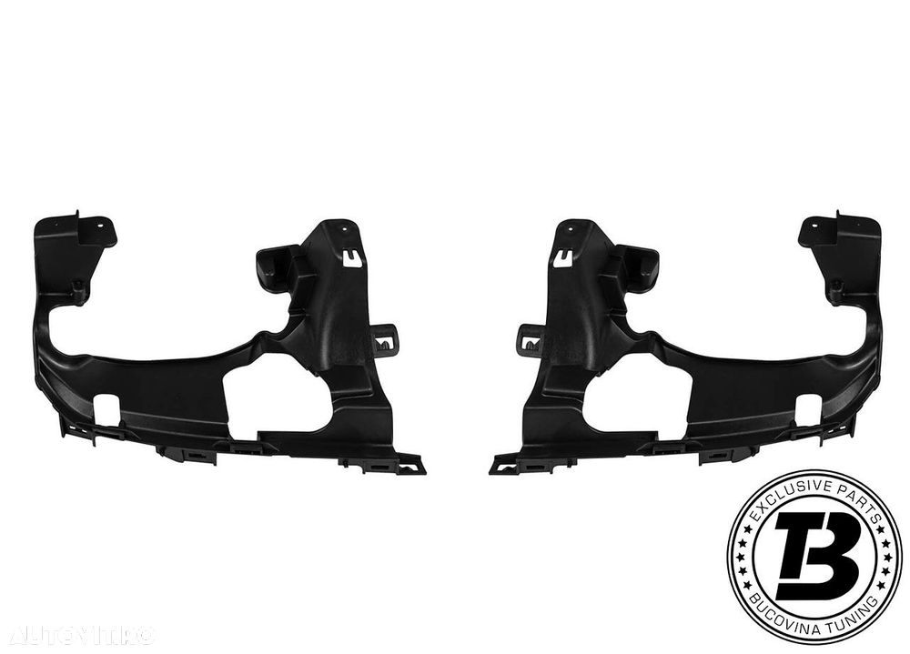 Difuzor Bara Spate cu Ornamente compatibil cu Mercedes GLS X167 GLS 63 Design - 12