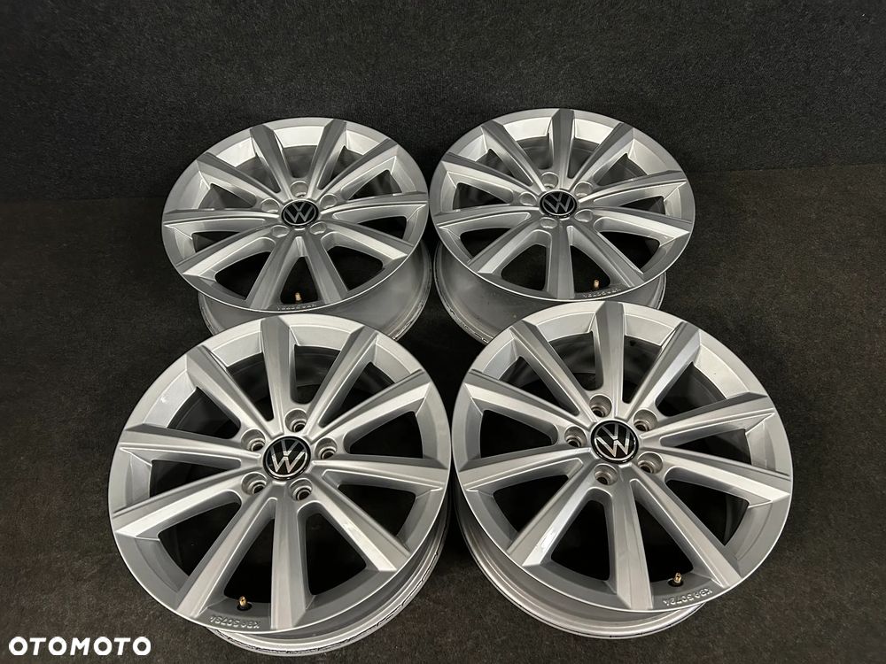 Alufelgi VW Passat B8, B7, Tiguan, Sharan, Touran, T-Roc 17 cali 5x112 4szt. z czujnikami! - 4