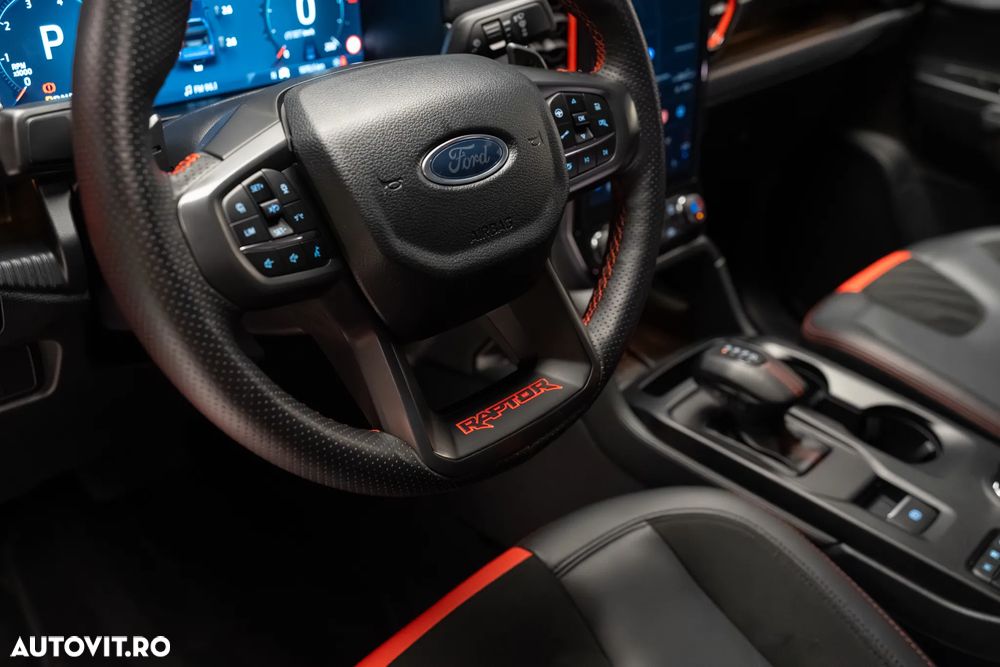 Ford Ranger 3.0 EcoBoost 288 CP 4x4 Cabina Dubla Raptor Aut. - 22