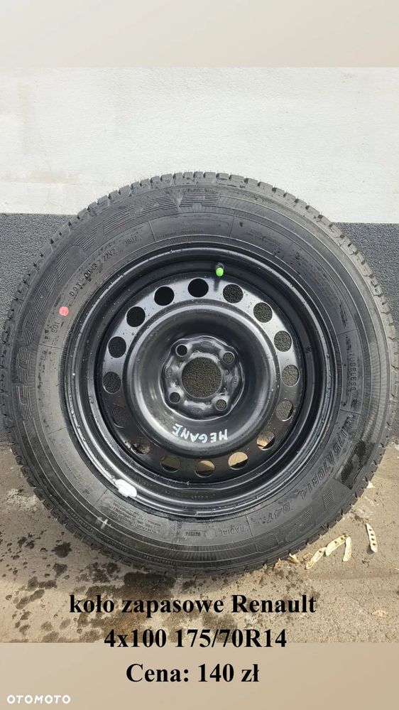 koło zapasowe Renault 175/70R14 4x100 Goodyear - 1