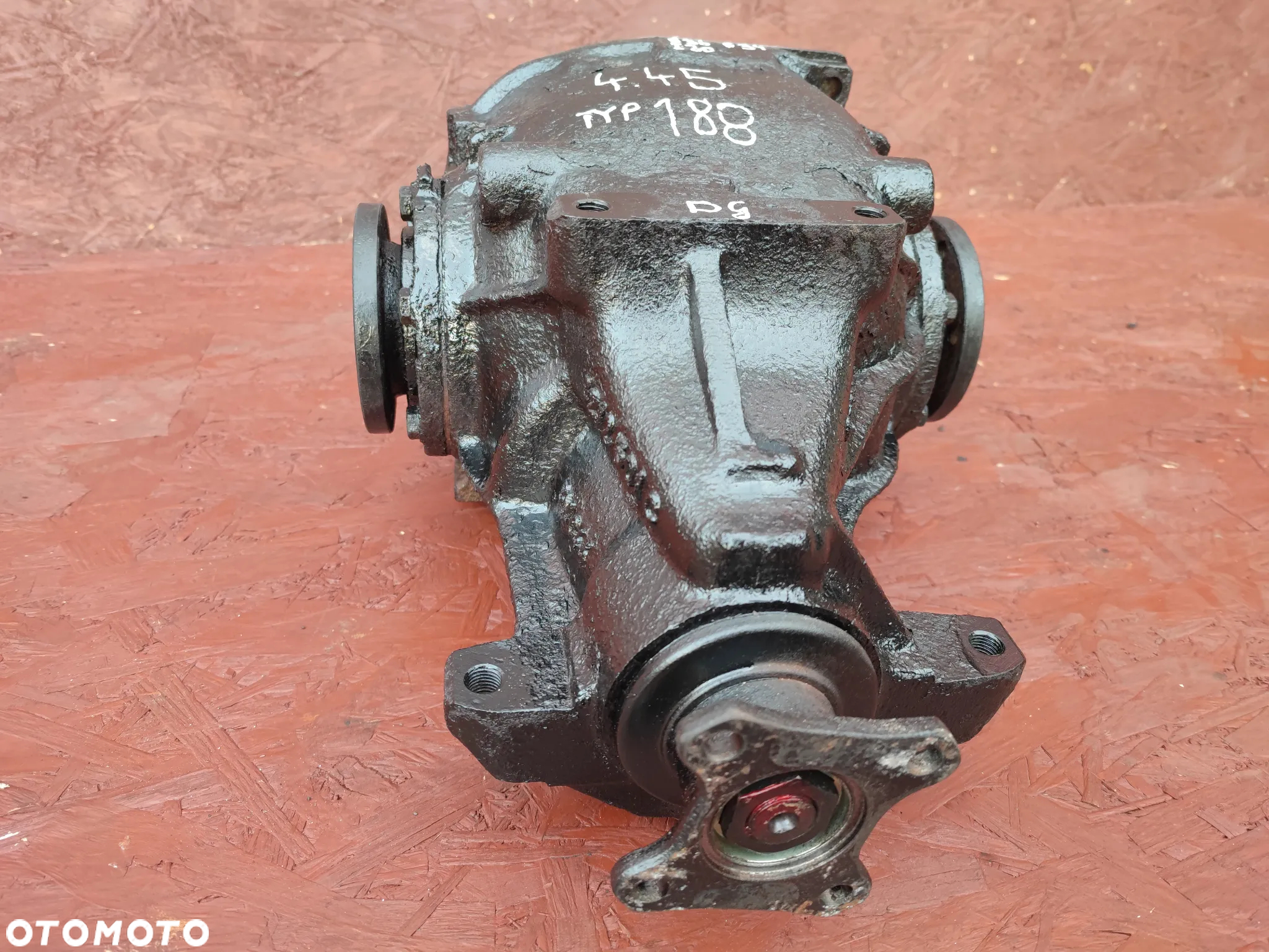 BMW E34 / E36 < COMPACT >  / E30 / E28 / Z3  ORYGINALNY DYFERENCJAŁ / DYFER DUŻA GŁOWA TYP 188 PRZEŁOŻENIE 4.45 OTWARTY O NR. 1 214 249 / 1 212 482 / 1 212 879 OEM - 3