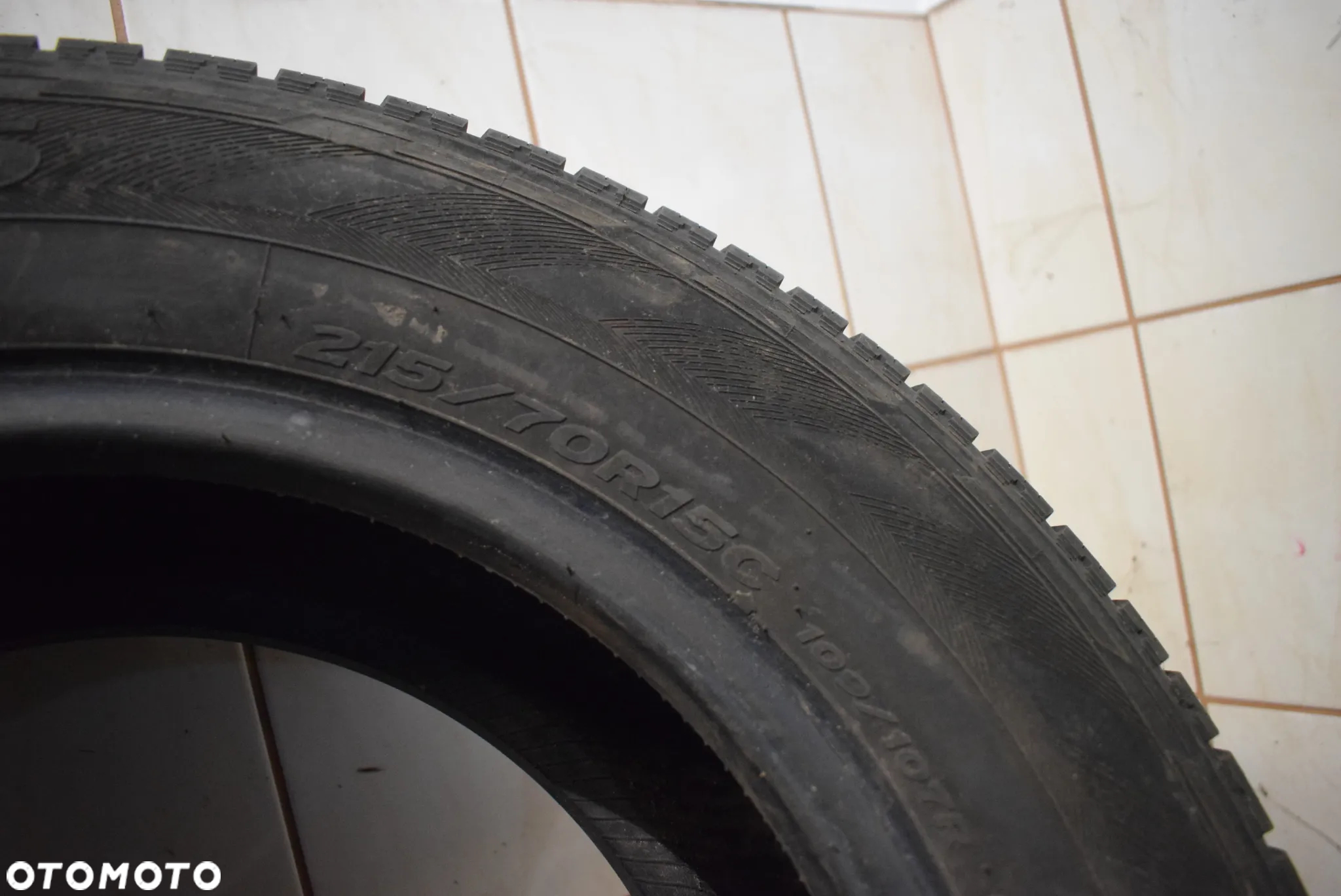 R15C 215/70 Hankook Winter RW06 Cena za parę - 6