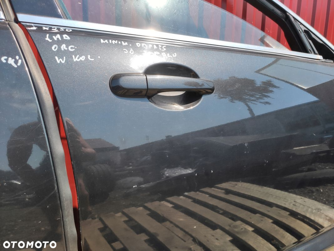 JAGUAR XF X250 DRZWI PRAWY PRZÓD PRAWE PRZEDNIE ORYGINAŁ ŁADNE W KOLOR - 2
