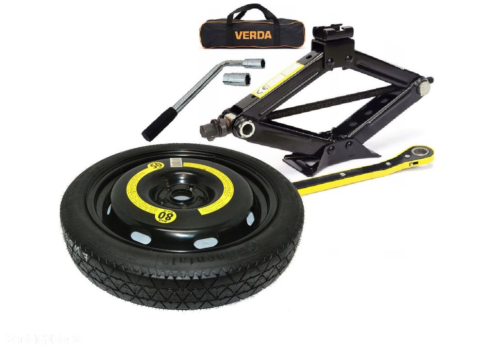 KOŁO DOJAZDOWE R16 MAZDA CX-5 2017-OBECNIE ZESTAW -30 - 1