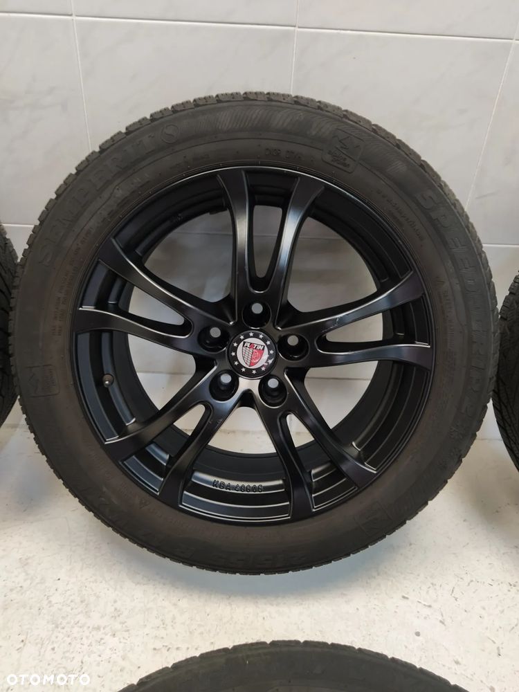 JEEP CHRYSLER TOYOTA 7.5X17 FELGI ALUMINIOWE R17 ET50 OPONY SEMPERIT 215/55 KOŁA - 5