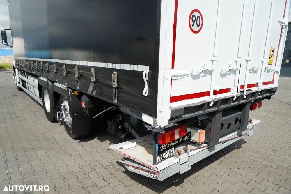 Mercedes-Benz ACTROS 2545 / CORTINĂ  8,8 m / DHOLLANDIA LIFT - 2.000 KG / PODEA REZISTENTĂ / PUNȚ DE DIRECȚIE / EURO 6 - 12