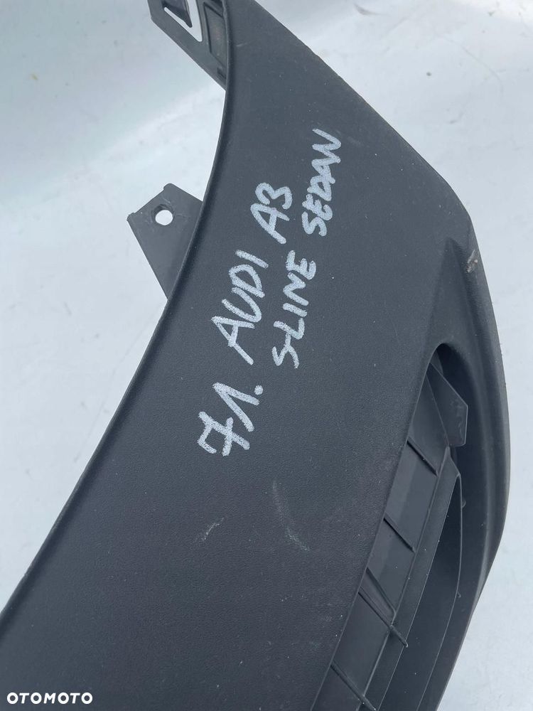 SPOJLER DOKŁADKA TYŁ TYLNY AUDI A3 S-LINE SEDAN 8Y5807521 - 6