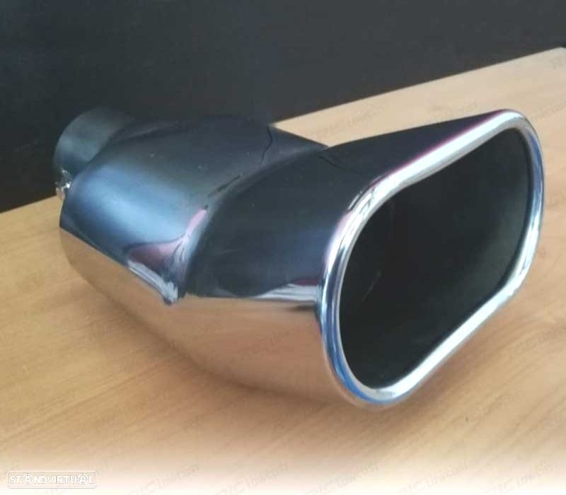 PONTEIRA DE ESCAPE DTM INOX UNIVERSAL - 4