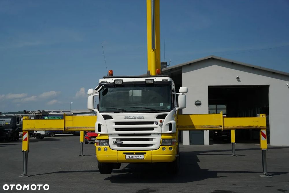 Scania P 380 / 8x4 / PODNOŚNIK KOSZOWY / PALFINGER WT 700 / WYSOKOŚĆ ROBOCZA 70 M / - 37