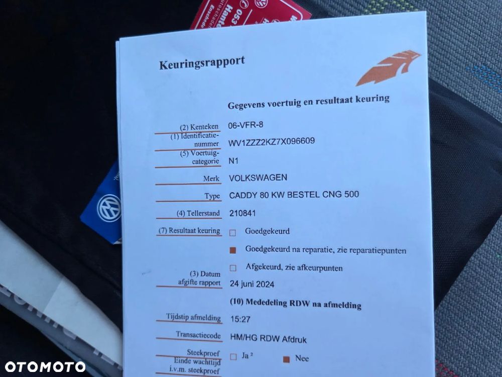Volkswagen CADDY 2.0 BENZ+GAZ KLIMA ORYGINAŁ PRZEBIEG LAKIER DO JAZDY - 17