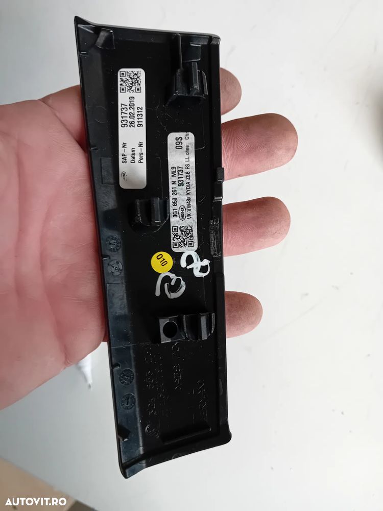 Ornament Trim Bord Stanga Vw Passat B8 AN 2014-2020 Motor DFG - 5