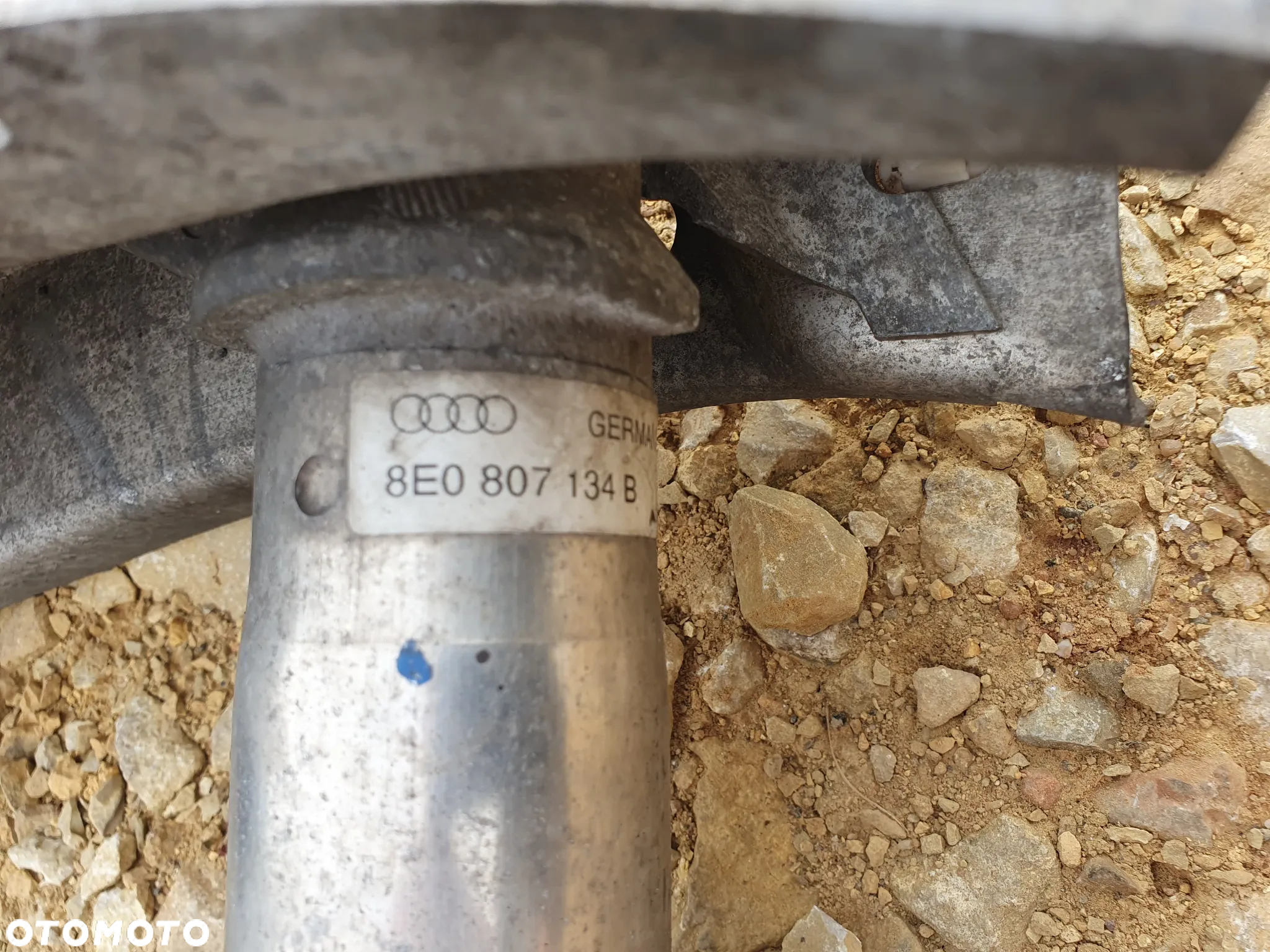 AUDI A4 B6 AVANT ODBÓJ ZDERZAKA PRZÓD KOMPLET + BELKA 8E0807133B 8E0807134B - 3