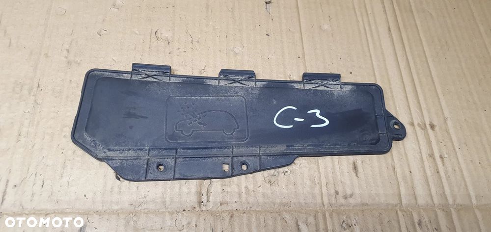 Osłona zaślepka filtra kabinowego Citroen C3 I 9642693777 - 1