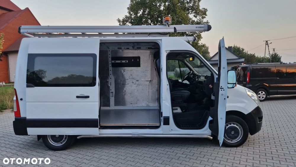 Renault MASTER L2H2 Klima Tempomat Kamera Navi Rury Furgon Hak Bagażnik Serwis - 19