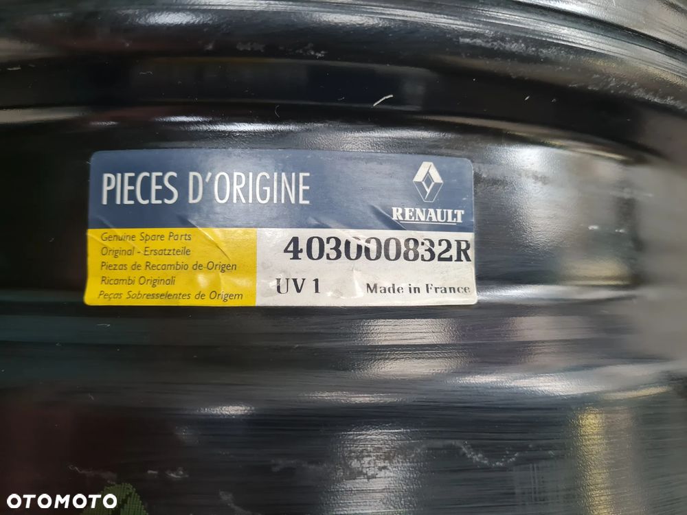 RENAULT Laguna III Felgi Stalowe 6x16 5x114.3 ET39 NOWE - 8